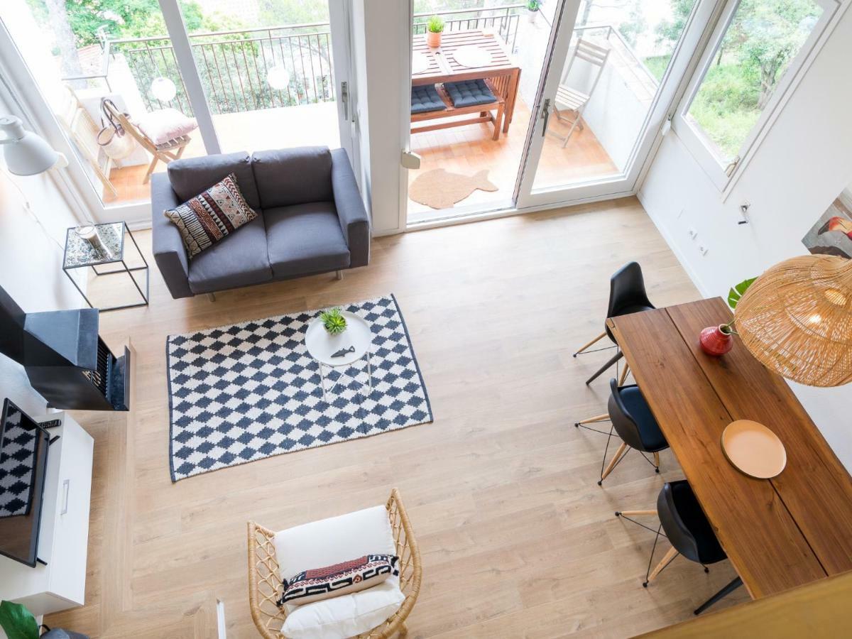 La Vie En Rouge Sa Riera Duplex, Private Parking Appartement Begur Buitenkant foto